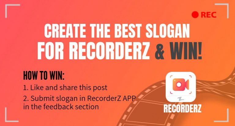 RecorderZ Slogan Contest Pakistan - Zapya Blog