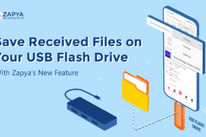 Access Your USB Flash Drive on Zapya