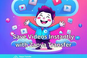 Download Videos Easily with the New Video Downloader on Zapya Transfer!